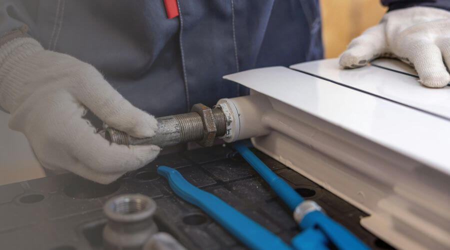 Professional water heater repair services in Wilson, KS